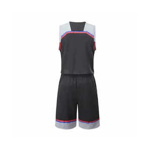 Maillots de basket-ball personnalisés, grande taille, légers, respirants, antibactériens, à séchage rapide, ensemble uniforme d'entraînement - Product Image 2