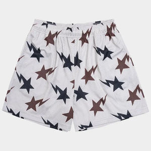 Shorts en maille sublimée pour hommes et femmes, best-sellers, impression personnalisée de haute qualité, motif unique, respectueux de l'environnement, décoration OEM en gros - Product Image 2