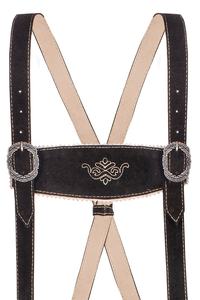 2024 personnalisé Trachten kurz leaderhose/Trachten bavarois pantalon personnalisé Lederhosen cuir véritable court Lederhose pour hommes - Product Image 4