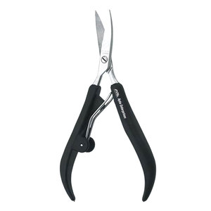 Cuticles <b>Secure</b> Grip Black Handle Professional Nail Nipper with Strong Stainless Steel Jaws Effortlessly Cuts Thick Nails Tough - Product Image 1