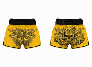 Fabricant d'équipements de boxe pour hommes, shorts de Muay Thai, équipement de combat MMA, entraînement de kickboxing, shorts de combat à taille élastique, OEM - Product Image 3