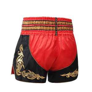 Shorts de Muay Thai Rose et Rouge de Qualité Supérieure – Vêtements de Muay Thai en Gros pour Dojos et Équipements de Boxe - Product Image 3