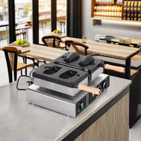 Nouvelle machine à gaufres, à gâteaux et à café électriques de haute qualité, à grande capacité et haute productivité, 220V/110V