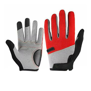 Gants de motocross MX unisexes à doigts entiers, imperméables et coupe-vent, avec logo personnalisé sublimé, en cuir artificiel - Product Image 1