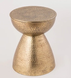 Luxury Iron <b>Side</b> <b>Table</b> Premium Metal Accent Furniture For High End Homes Hotels Restaurants Offices <b>Lounges</b> - Product Image 5