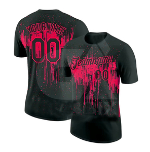 Maillot de football de qualité supérieure à manches courtes 100% polyester respirant léger à séchage rapide personnalisable pour hommes adultes Vêtements de sport - Product Image 6