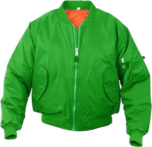 Men's Jacket Winter Wear Fashionable Thicken Indoor Party Outerwear Jacket Stand Collar Casual Wear Bomber Jacket for Men - Product Image 2