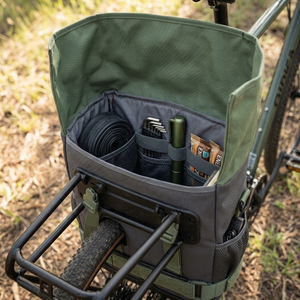 Bolsa de Bicicleta Impermeable X Sports City X Rider de 25L, Portaequipajes Trasero, Cierre de Cremallera de Nailon 600D, Ajuste Universal OEM ODM - Product Image 5