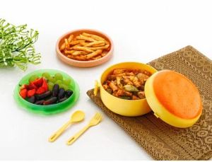 Premium Burger Fun Lunch <b>Box</b> for Kids School Lunch <b>Storage</b> From India Exporter At Bulk Price - Product Image 3