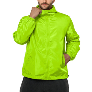 Nueva Chaqueta Cortavientos Impermeable Personalizada para Hombre, Ideal para Correr y Entrenar, en Venta - Product Image 1