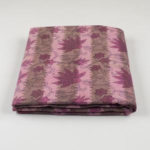 Tela de Algodón Orgánica con Estampado Floral Dabu, Camisas Ligeras para Niñas, Trajes para Textiles del Hogar - Product Image 1