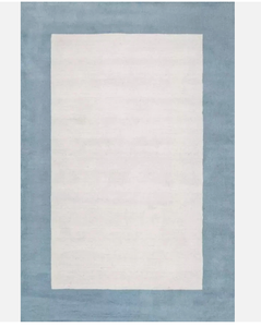 พรมขนสัตว์ทอมือแบบทัฟท์ สีน้ำเงินเทา ทันสมัย เป็นมิตรกับสิ่งแวดล้อม กันลื่น นุ่มสบาย ขนปุยปานกลาง ขนาดสั่งทำได้ สำหรับบ้าน - Product Image 6