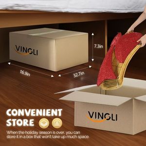 Guirnalda de Navidad para exteriores LED preiluminada de 60 pulgadas, decoración de vacaciones de 400 luces para el hogar, jardín Exterior, lazo dorado/rojo - Product Image 6