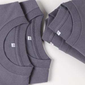 T-shirts unisexes vierges 100 % coton de haute qualité, faible MOQ OEM, personnalisables, grandes tailles pour hommes, respirants et coupe-vent - Product Image 2