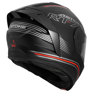 Casco Modular Abatible ASTONE HELMETS Nuevo RT7 Rocket Negro Mate de Seguridad ABS con Forro de Poliéster XS-2XL - Product Image 4
