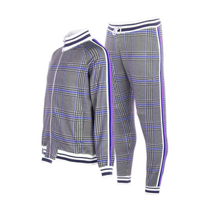 Survêtements unisexes en coton et polyester, texture personnalisée OEM, grandes tailles, vêtements de sport et de jogging, vêtements de sport d'hiver - Product Image 6