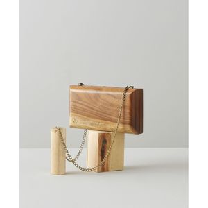 Bolso de Mano de Resina con Cristales, Hecho a Mano, para Fiestas, Accesorio de Moda para Mujer - Product Image 1