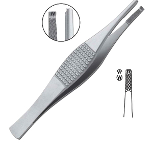 High Quality 7" Ferris Smith Tissue Forceps Manual Autoclavable CE Certified Stainless Steel Surgical Tweezers for <b>Plastic</b> - Product Image 3