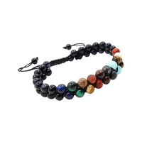 Bestone Bracelet Planète Mode Univers Galaxie Huit Planètes Couple Perle Bracelet
