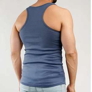 Débardeur de haute qualité pour hommes, design tendance, débardeurs en coton blanc pour hommes - Product Image 4