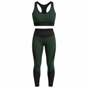 100% High Quality Sublimation Fitness Wear Adult Size Women Yoga <b>Set</b> Breathable and Comfortable Women <b>Two</b> Tone Yoga <b>Set</b> OEM ODM - Product Image 5