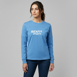 Camisetas de Manga Larga para Mujer, de Primera Calidad, Corte Regular, Diseño Moderno, Transpirables, Comprimidas, Personalizables, Casuales de Alta Calidad - Product Image 1