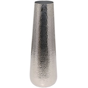 Vase de table en fer martelé craquelé, moderne et luxueux, porte-fleurs décoratif pour centre de table d'appoint intérieur - Product Image 1