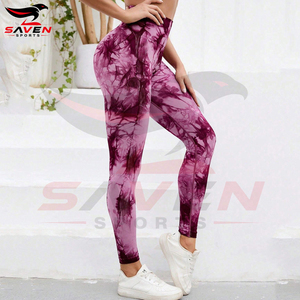 2026 With Wholesale Rate Eco Friendly Newest Breathable Leggings Custom Sublimation Cotton Women High Elastic Yoga Pants - Product Image 5