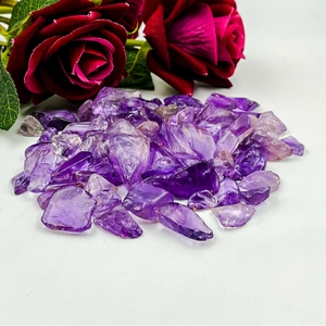 Ametista Chevron Natural Pulida, Piedra Preciosa Curativa para Feng Shui, Meditación, Reiki, Chakra, Energía, Decoración Espiritual - Product Image 5