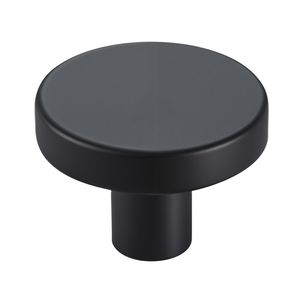 Paquete de 10 tiradores de cocina de aleación de zinc negro de 1.26 pulgadas, tiradores de cajones y manijas de puerta, tiradores de muebles y cómodas - Product Image 6