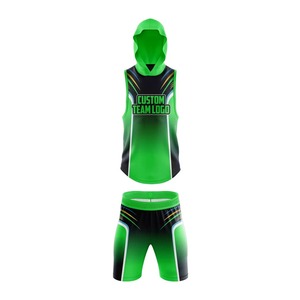Ensemble de maillots de football américain 7v7 à sublimation pour l'hiver, design personnalisé, graphiques, uniformes respirants et extensibles pour adultes - Product Image 6