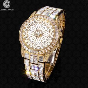 Montre de luxe pour homme Charm Jewells en acier inoxydable, boîtier mécanique analogique, fermoir pliant 11 mm, bracelet 20 mm, lumineuse, étanche 10 bars - Product Image 3