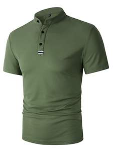 Nueva Camiseta Casual de Moda, Estilo Personalizado, Camiseta Polo de Manga Corta para Hombre, Buena Calidad, Ropa Urbana de Alta Gama, Camisetas para Hombre - Product Image 4