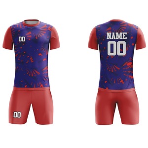 Tenue de football respirante et à séchage rapide, uniforme de football pour équipe sportive, service OEM, uniforme de football personnalisé de haute qualité - Product Image 2