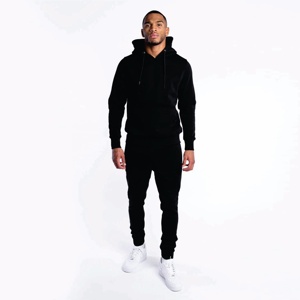 Heavyweight Cotton Fleece Pullover Metal Drawstring Kangaroo Pocket <b>Plain</b> Blank <b>Mens</b> Custom <b>Hoodie</b> - Product Image 2