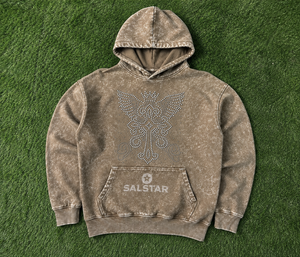 เสื้อยืดโอเวอร์ไซส์ผ้าคอตตอนหนานุ่ม พิมพ์ลายกราฟิกประดับเพชร สไตล์วินเทจสีดำ สำหรับขายส่ง รับสกรีนโลโก้ - Product Image 3