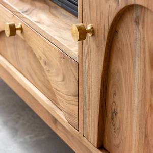 Mueble para TV Vandana Mira Solace en mármol y madera de acacia - Product Image 2