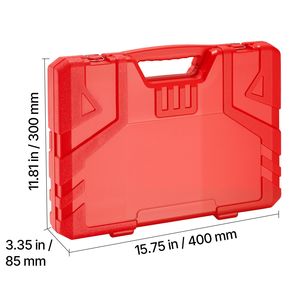 Set di chiavi a bussola a impatto da 67 pezzi con attacco da 3/8 pollici, a 6 punte, basse e profonde, SAE (da 5/16 pollici a 3/4 pollici) e metriche (da 8 mm a 37 mm), con valigetta portautensili - Product Image 6