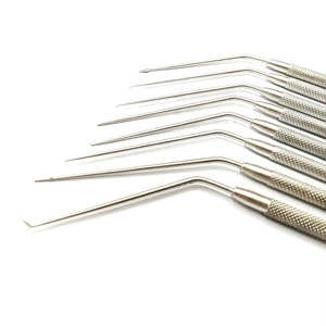 Ensemble d'instruments de stéphatoïdectomie de 9 pièces, manuel, en acier inoxydable allemand, réutilisable pour la chirurgie ORL et l'otologie - Product Image 3