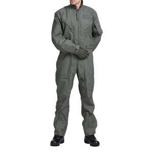 Combinaison de sécurité ignifuge pour hommes |   Uniforme de travail à manches longues orange |   Niveau personnalisable en polyester et coton - Product Image 1