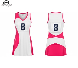 ONSTYLE Vestido de Netball Personalizado por Sublimación, Ropa Deportiva para Mujer, Transpirable, de Secado Rápido, Sin Mangas, Uniformes de Alta Calidad - Product Image 3