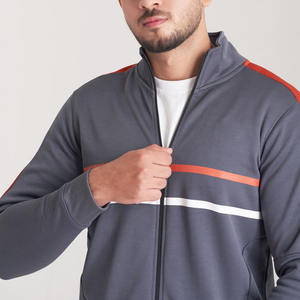 Conjunto Deportivo Informal Transpirable para Hombre, con Logotipo Personalizado, Corte Ajustado, Chaqueta con Cierre y Pantalones, Conjunto de Ropa Masculina de Alta Calidad de 2 Piezas - Product Image 4