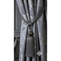 Attache de rideau de luxe en corde avec pompon décoratif pour rideaux, accessoires de fenêtre, décoration intérieure, style moderne