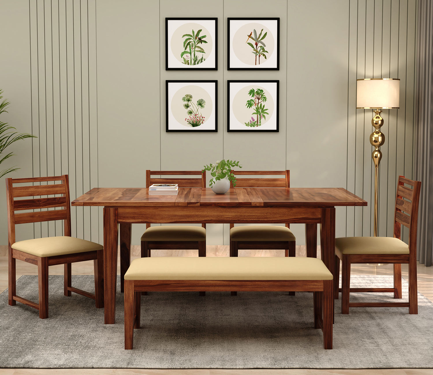 ไม้สีน้ำตาล