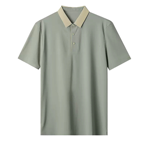 Camisa de Hombre de Color Sólido de Alta Calidad, Ropa de Algodón, Camisa Polo Negra Holgada con Logotipo para Mujer - Product Image 2