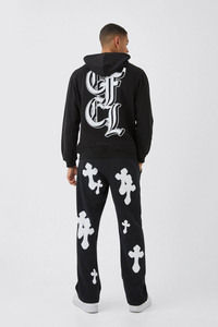 OEM Wholesale Unisex Zip-up Hoodies Custom Printed 100% Cotton Fleece Lined Terry Men's Hoodies Bulk Cheap Price Hoodies Men - Product Image 3
