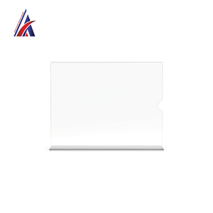 Soporte de acrílico en T doble cara A5 para menús de mesa, exhibidor de folletos, el más vendido en Malasia, directo de fábrica B2B - Product Image 3