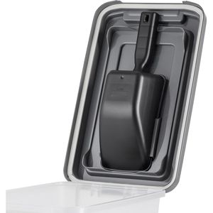 Contenitore Versatile per Cibo per Animali da 6 kg con Coperchio Ermetico e Paletta da 2 Tazze, Contenitore per Cibo per Cani Senza BPA con Scomparto per Snack - Product Image 5