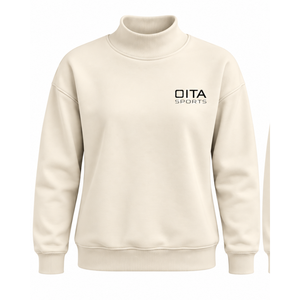 Custom <b>Women</b> Turtleneck Sweatshirt <b>Long</b> Sleeve Pullover Loose Fit Casual Fleece High Neck Winter Streetwear Fashion <b>Jumper</b> Top - Product Image 1
