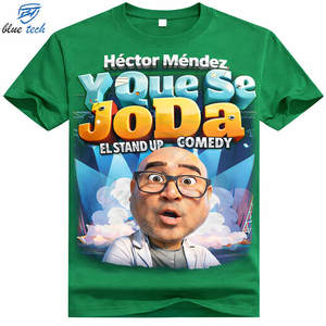 Camiseta de Moda 2026 con Diseño de Stand-Up Comedy, Impresión Personalizada, 100% Algodón Ecológico, Manga Corta para Hombre, Secado Rápido - Product Image 3